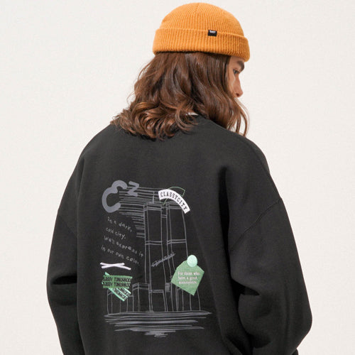 EZKATON (エズカートン) Crazy City Man to Man 4 types JEMT6608