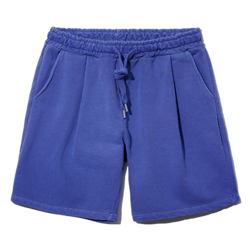 EZKATON (エズカートン) Fleet Pigment Washing Training Short Pants Classic Blue YMSP6602
