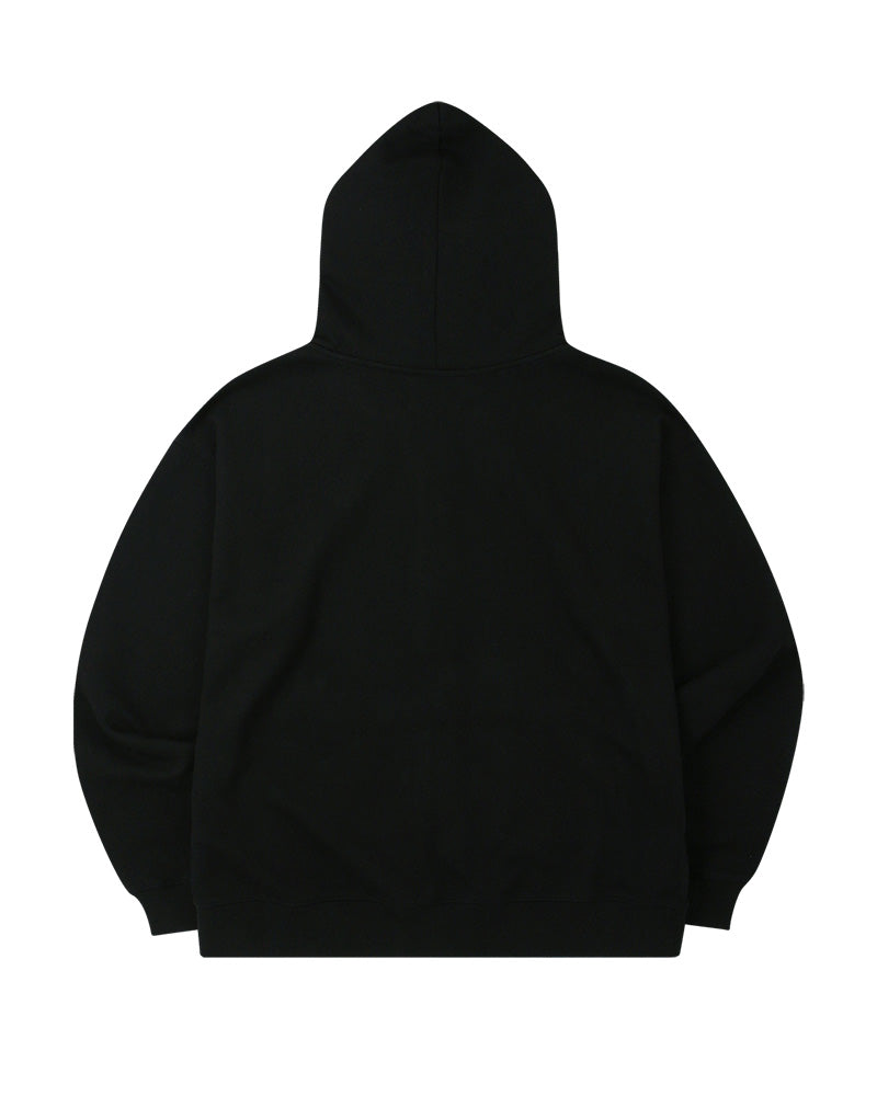 ARCHIVE BOLD (アーカイブボールド) 939 LOGO HOOD ZIP-UP (BLACK)