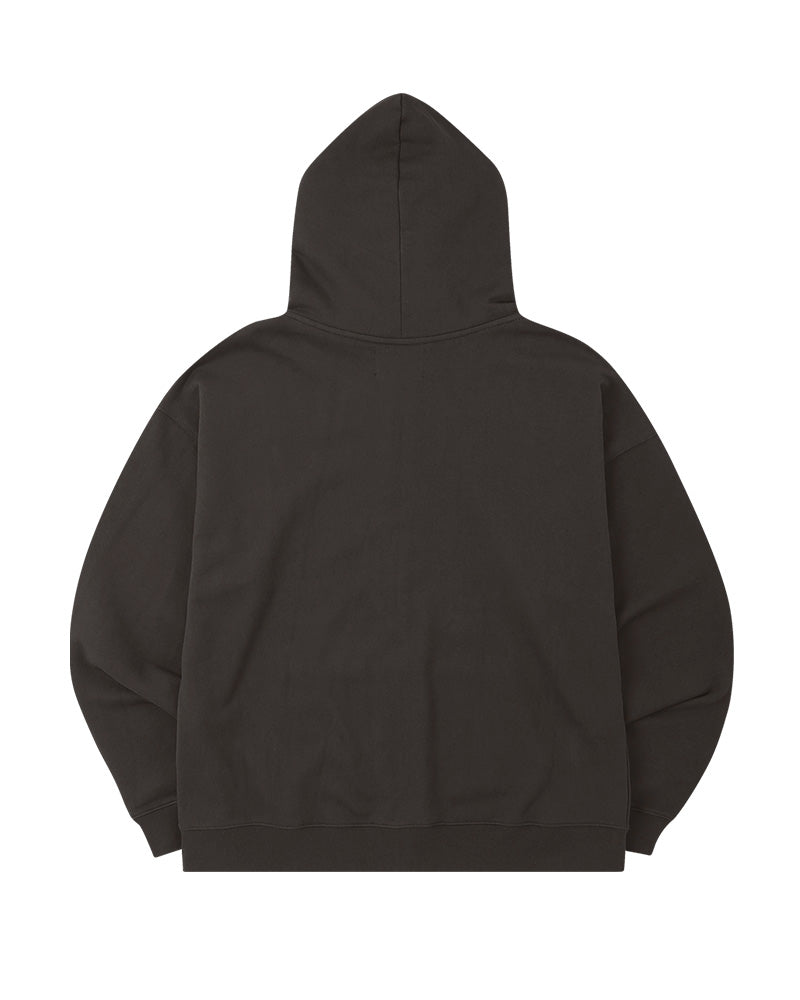ARCHIVE BOLD (アーカイブボールド) 939 LOGO HOOD ZIP-UP (DARK GRAY)