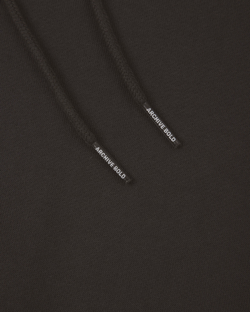 ARCHIVE BOLD (アーカイブボールド) 939 LOGO HOOD ZIP-UP (DARK GRAY)