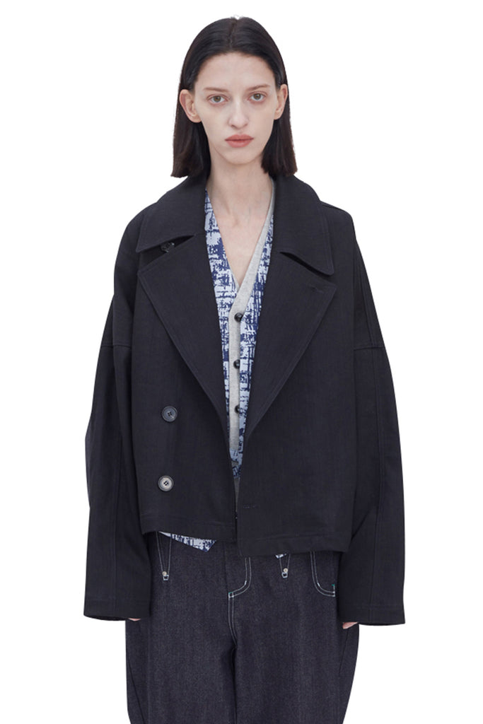 レイブレス(LABELESS) DENIM DOLMAN JACKET