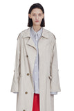 レイブレス(LABELESS) IVORY UPSIDE DOWN LONG COAT