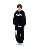 ARCHIVE BOLD (アーカイブボールド) 939 LOGO HOOD ZIP-UP (BLACK)