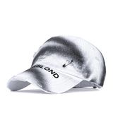 ブラックブロンド(BLACKBLOND) BBD Ripped Sprayed Custom Covered Logo Cap (White)