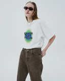 NCOVER(エンカバー)LAST FOREVER GRADATION TSHIRT-GREEN