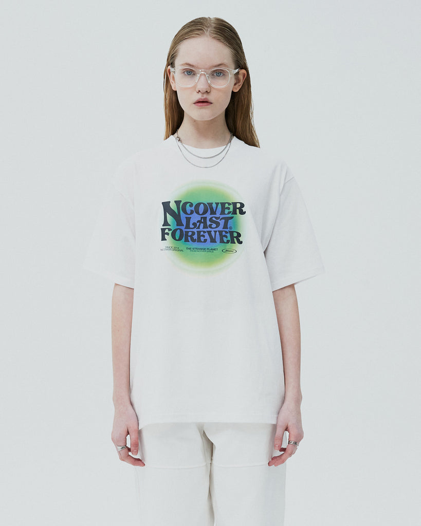 NCOVER(エンカバー)LAST FOREVER GRADATION TSHIRT-GREEN