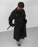 トレンディウビ(Trendywoobi) Tr Black strap trenchcoat ver.2