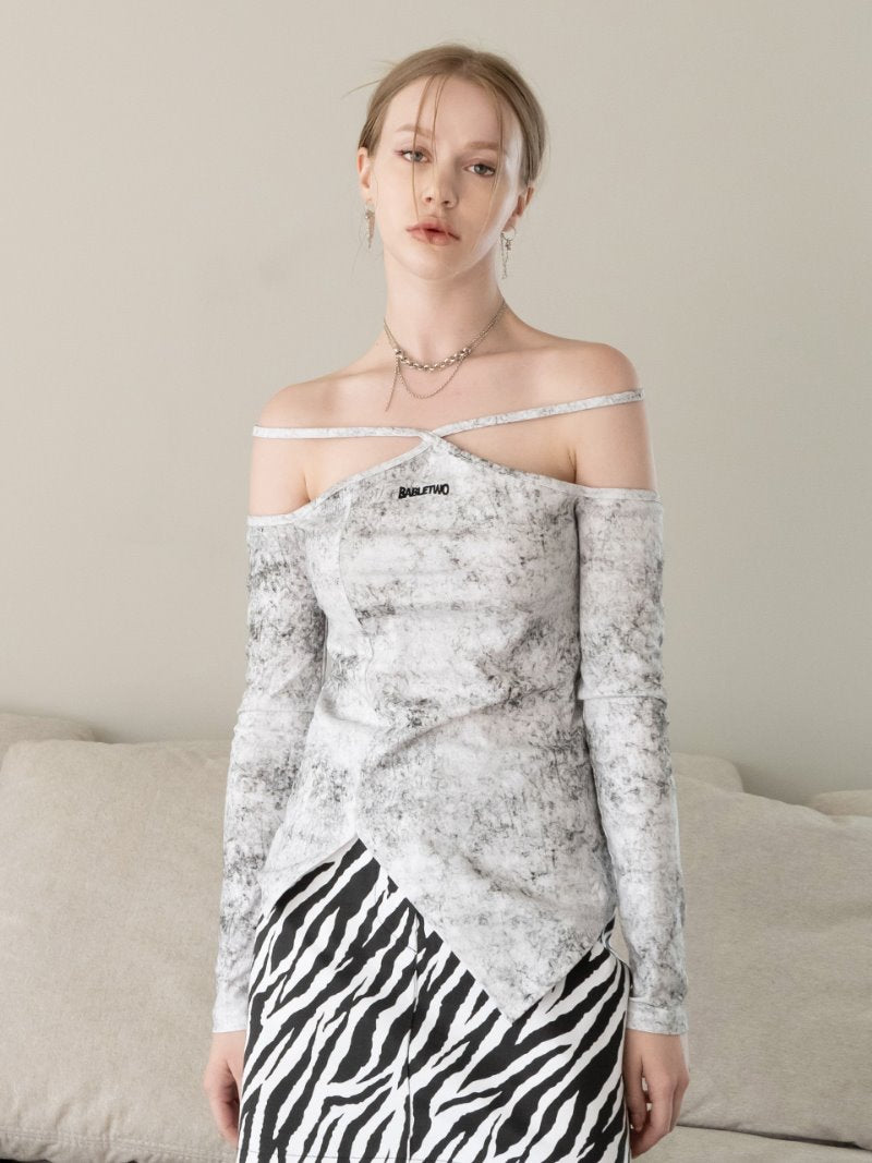 BABLETWO  (ビーエーブルトゥー)      Supernova T-shirts_WHITE