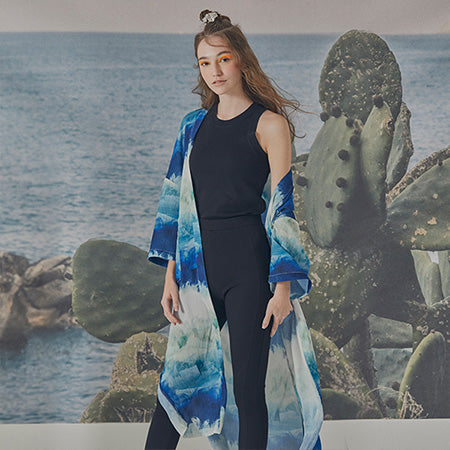 BBYB(ビービーワイビー) Blue Wave Robe