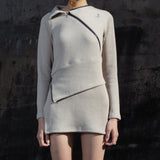 ASSEMBLE STATION (アセンブルステーション)  KNIT ONEPIECE