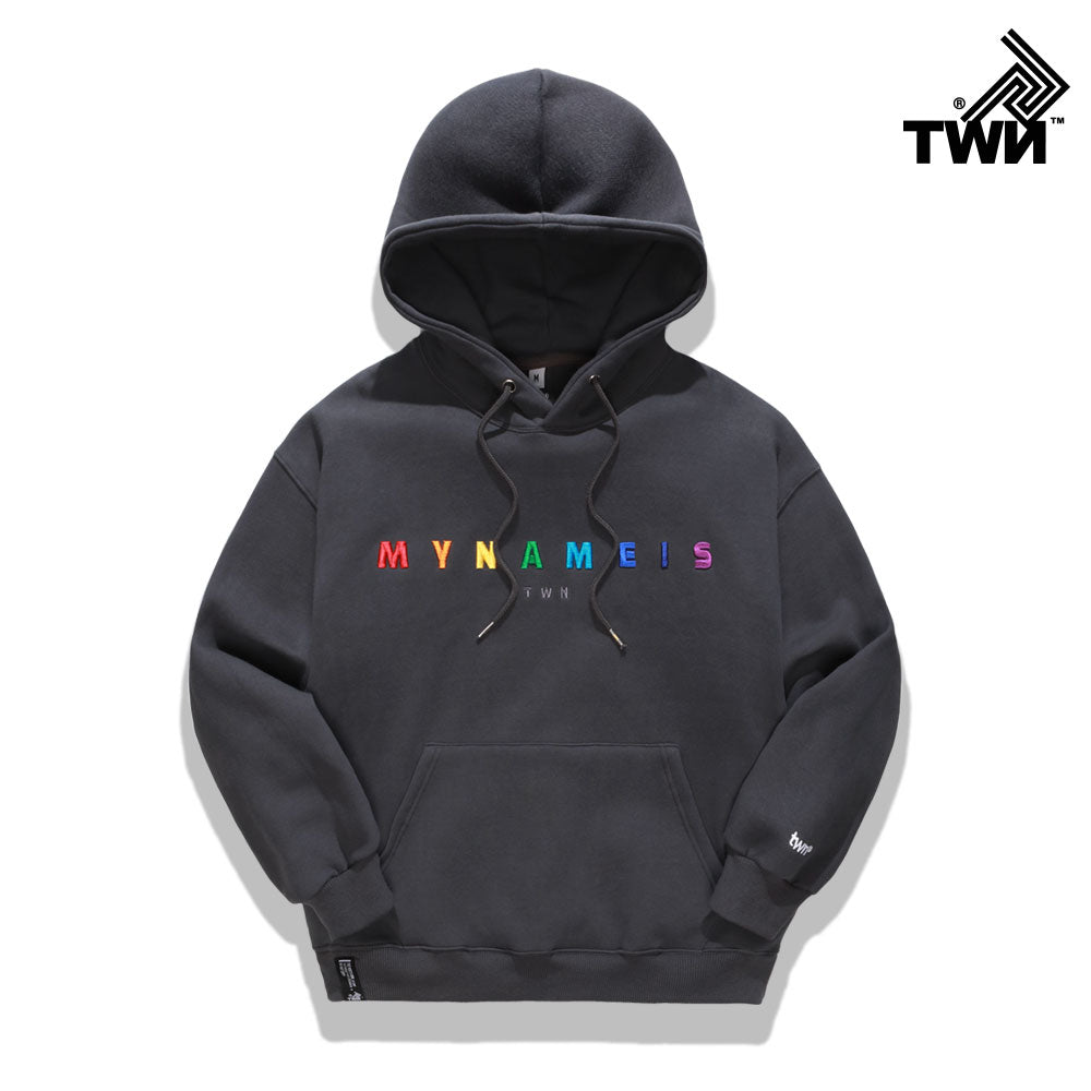 ティーダブリューエヌ(TWN) MY NAME IS HOODIE (5color) YMHD3217