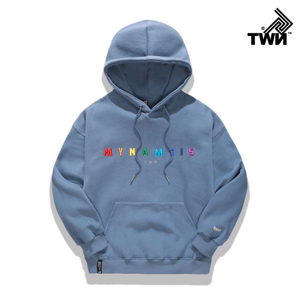 ティーダブリューエヌ(TWN) MY NAME IS HOODIE (5color) YMHD3217
