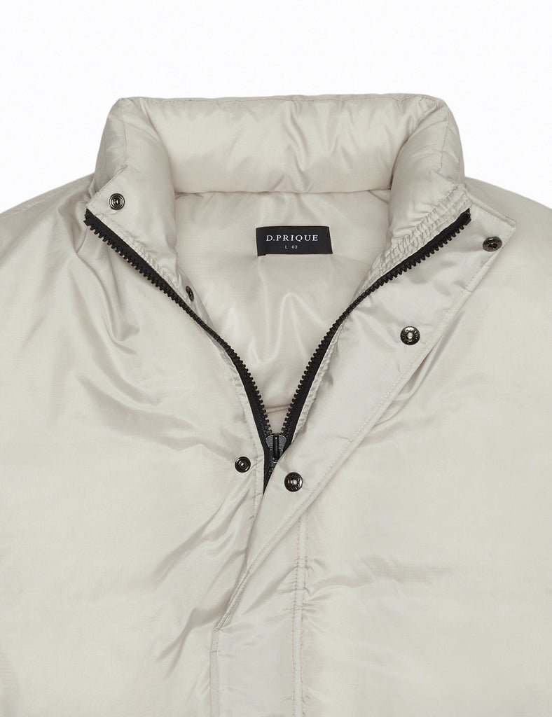 ディープリーク(DPRIQUE) HOOD PADDED JACKET - IVORY