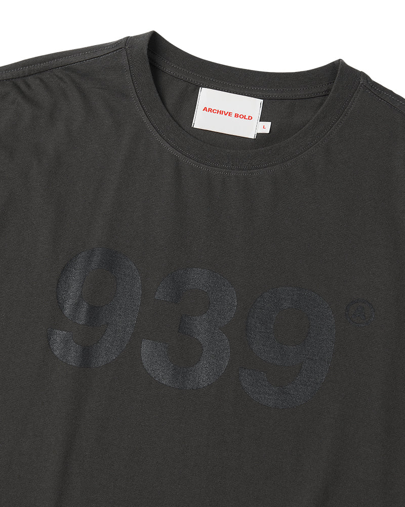 ARCHIVE BOLD (アーカイブボールド) 939 LOGO T-SHIRTS (DARK GRAY)