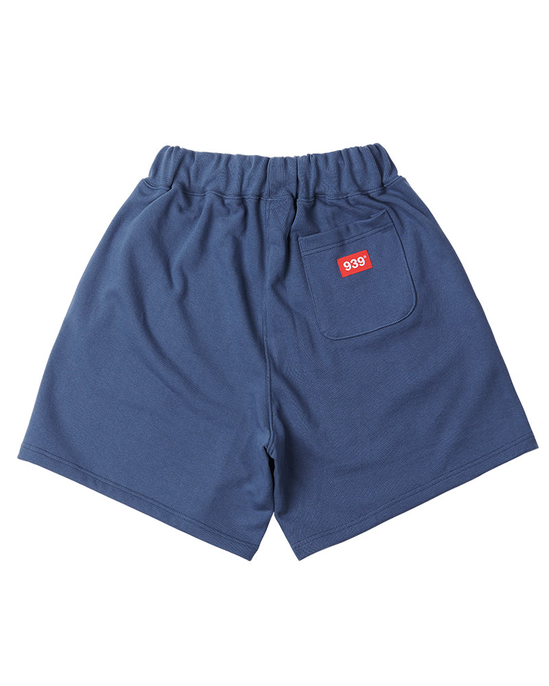 ARCHIVE BOLD (アーカイブボールド) 939 LOGO SWEAT SHORTS (BLUE)