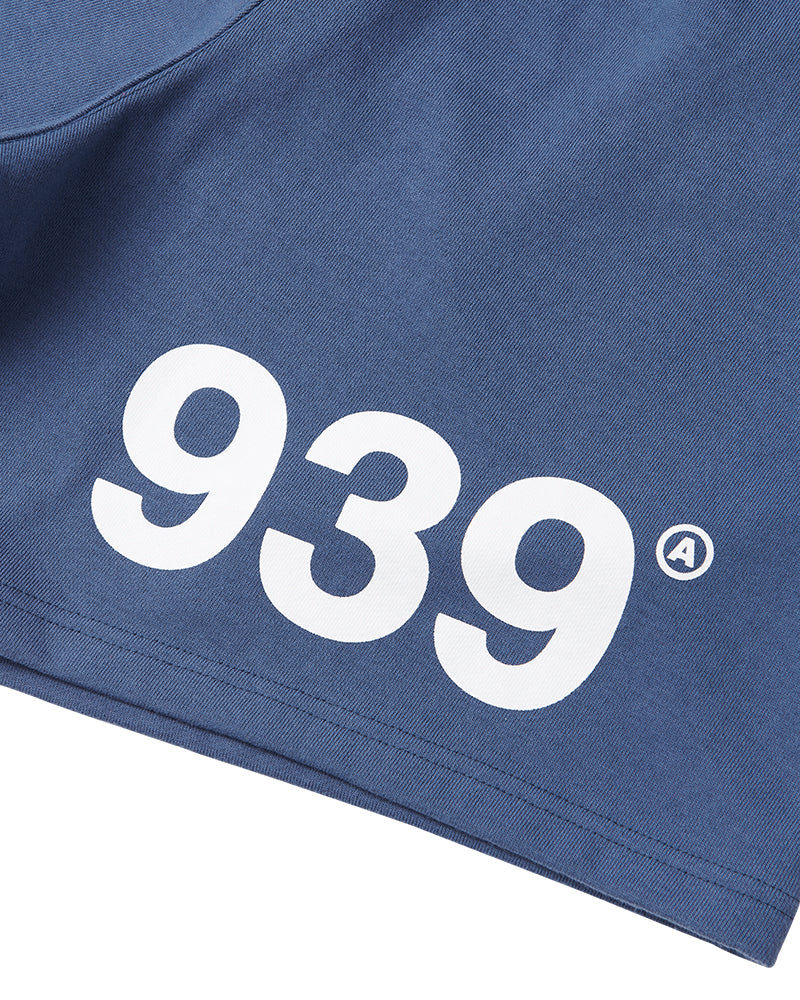 ARCHIVE BOLD (アーカイブボールド) 939 LOGO SWEAT SHORTS (BLUE)