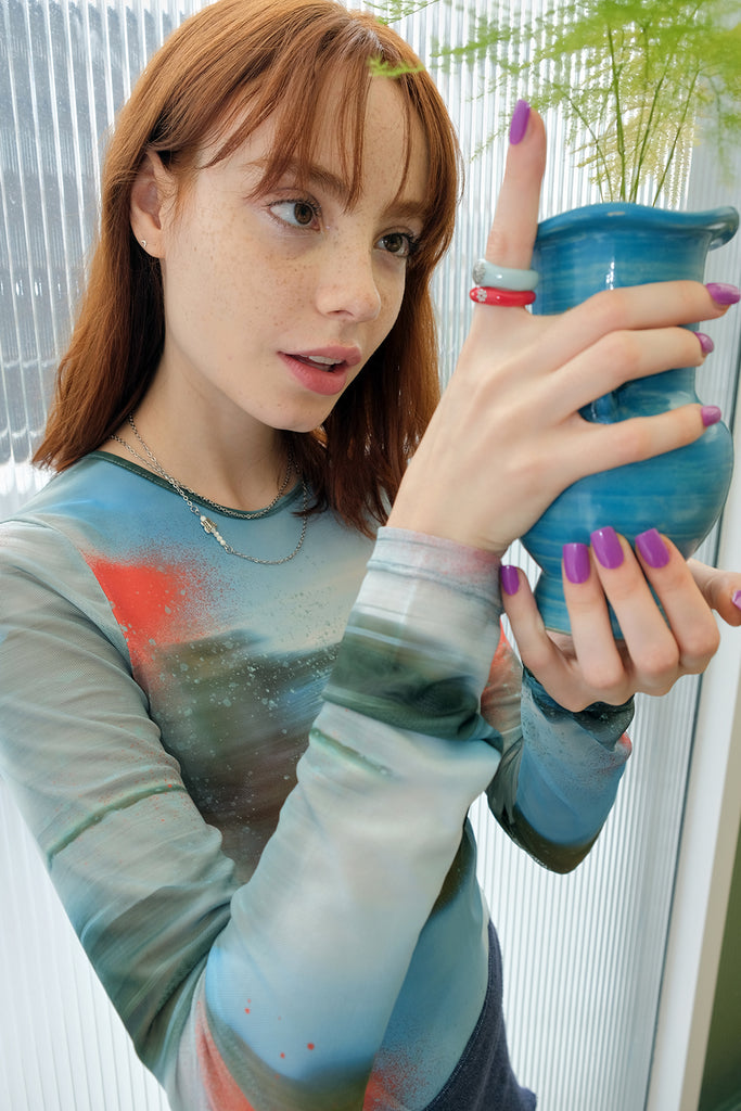 Nff(エヌエフエフ) 	 butterfly belly chain & necklace