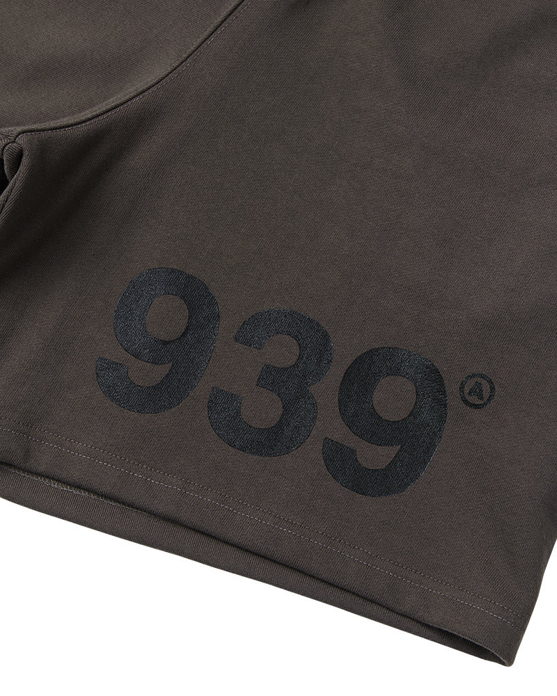 ARCHIVE BOLD (アーカイブボールド) 939 LOGO SWEAT SHORTS (DARK GRAY)
