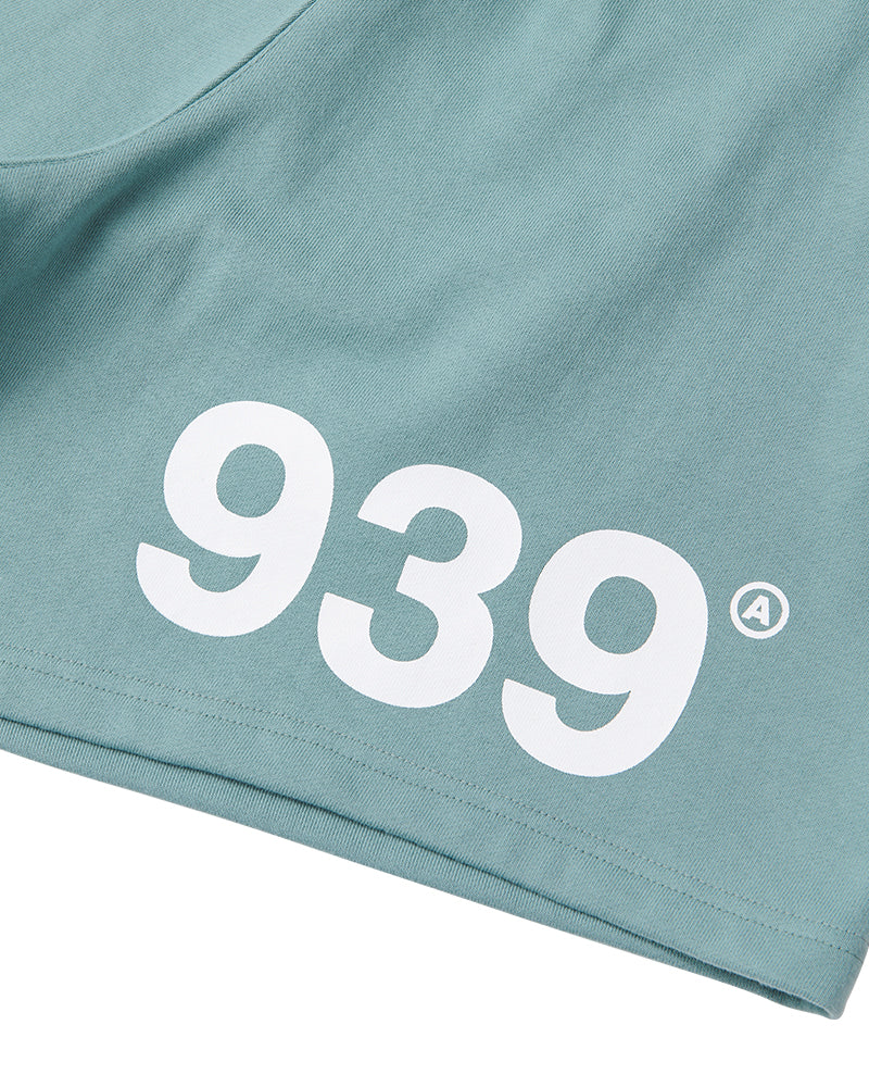 ARCHIVE BOLD (アーカイブボールド) 939 LOGO SWEAT SHORTS (MINT)