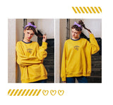 ダブルユーブイプロジェクト(WV PROJECT)SCRIBBLE SWEATSHIRT YRMT7205 (YELLOW)