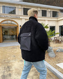 DAYDAF (デイダフ) DAYDAF COBRA BUCKLE FLEECE JACKET - BLACK