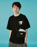 NCOVER(エンカバー)DOUBLE N TSHIRT-BLACK
