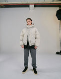 ディープリーク(DPRIQUE) HOOD PADDED JACKET - IVORY