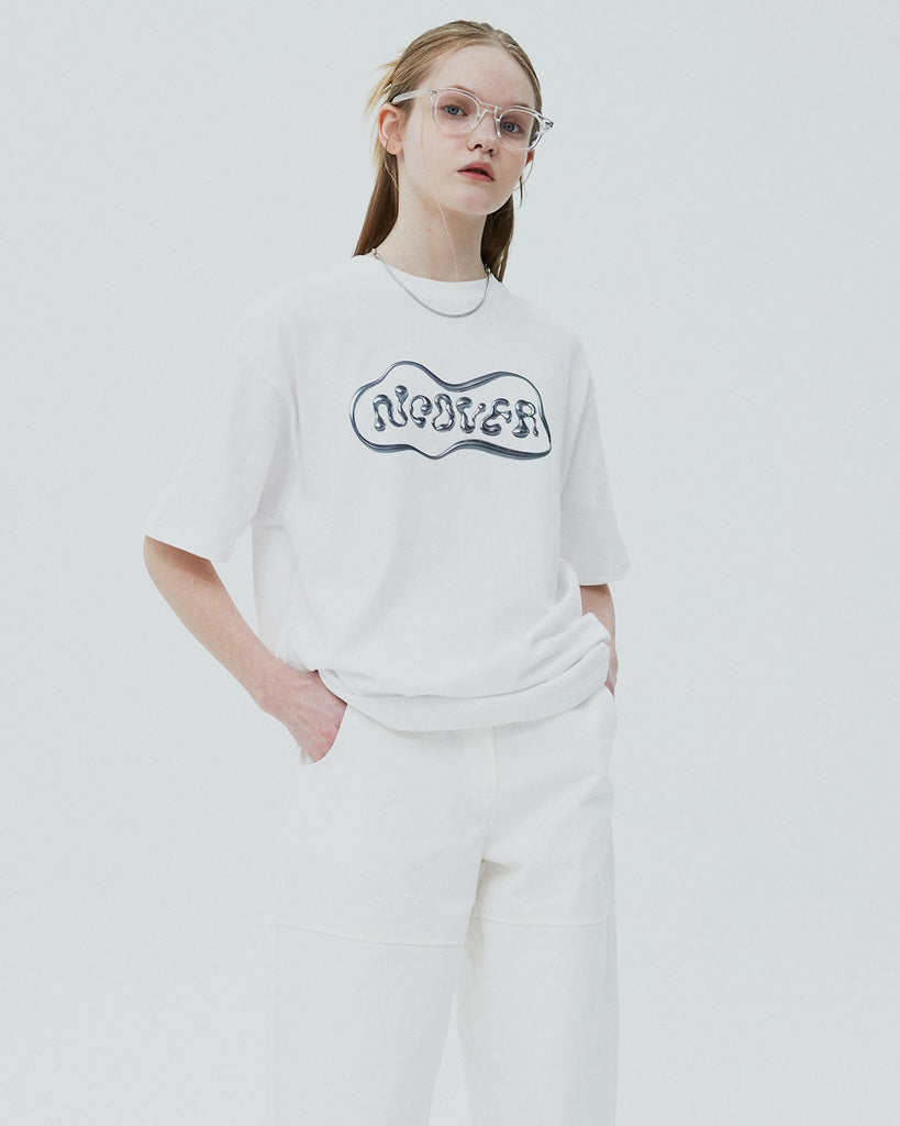 NCOVER(エンカバー)ORIGINAL 3D SPACE TSHIRT-WHITE