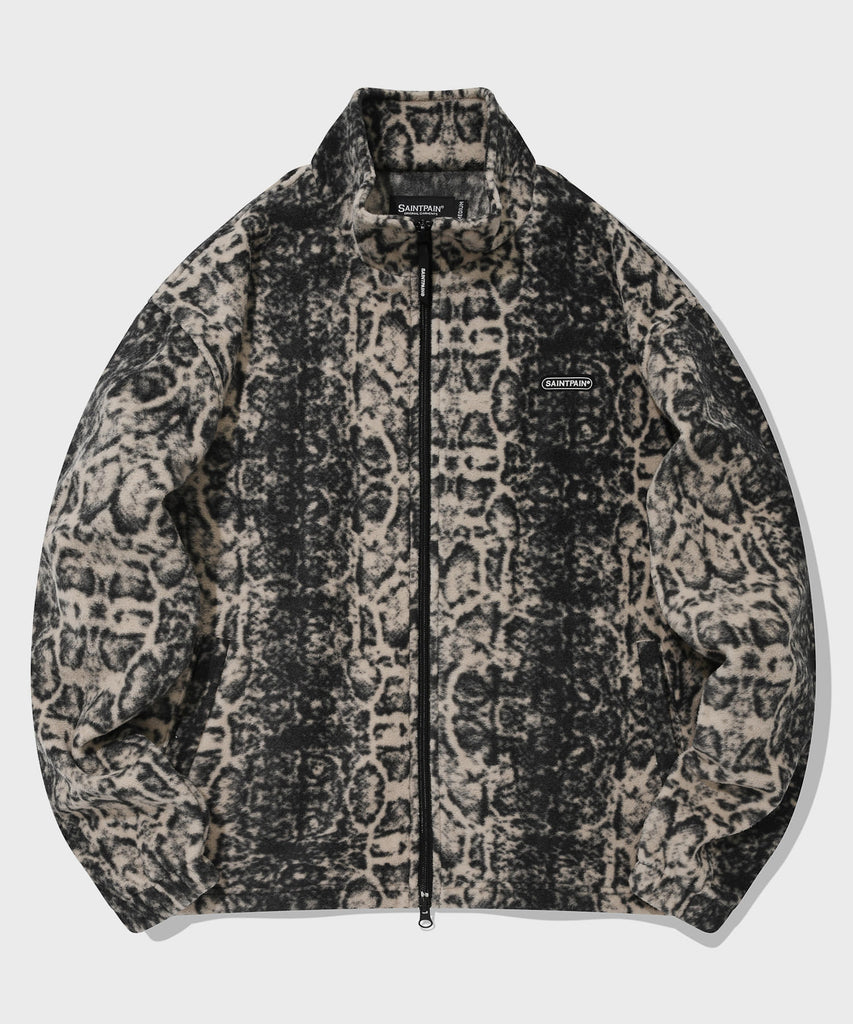 セイントペイン(SAINTPAIN)  SP PHYTON FLEECE ZIP JACKET-BEIGE