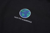 QUIETIST (クワイエティスト)  Save For Human-race Sweat-Hood (black)