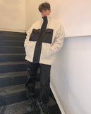 トレンディウビ(Trendywoobi) oversize fleece jacket Ivory
