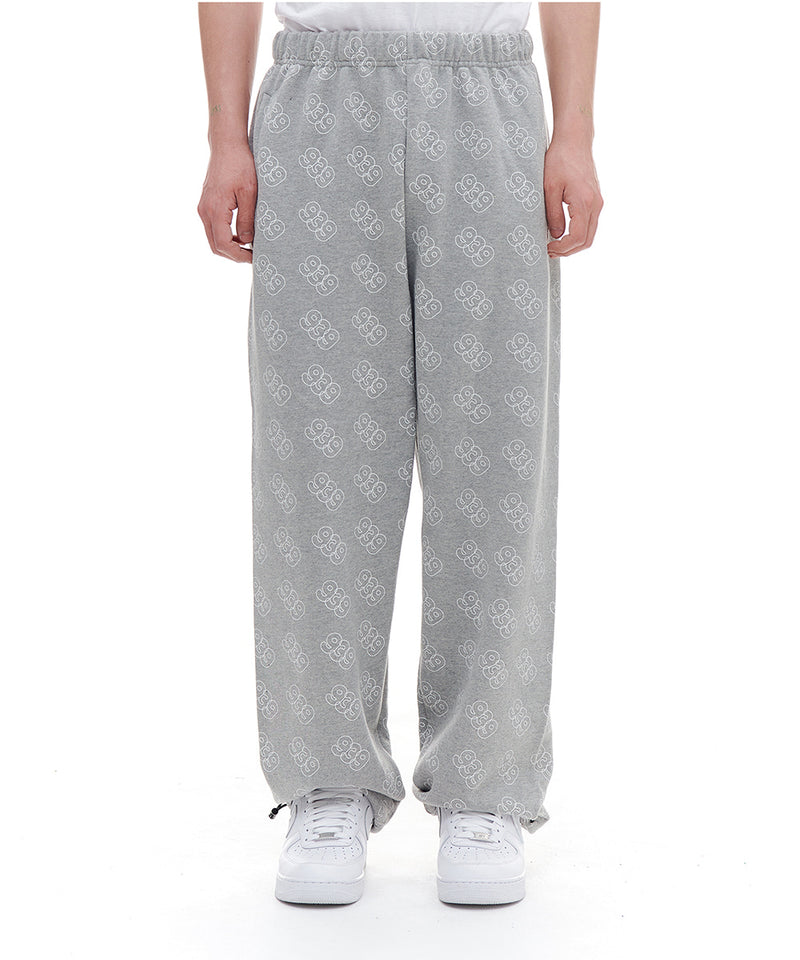 ARCHIVE BOLD (アーカイブボールド) 939 TYPE B PATTERN SWEAT PANTS (GRAY)
