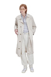レイブレス(LABELESS) IVORY UPSIDE DOWN LONG COAT