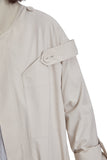 レイブレス(LABELESS) IVORY UPSIDE DOWN LONG COAT