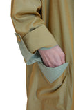 レイブレス(LABELESS) GREEN UPSIDE DOWN LONG COAT
