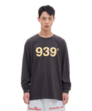 ARCHIVE BOLD (アーカイブボールド) 939 LOGO LONG SLEEVE (DARK GRAY)