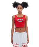 ARCHIVE BOLD (アーカイブボールド) ARCH LOGO SWEAT TANK (RED)