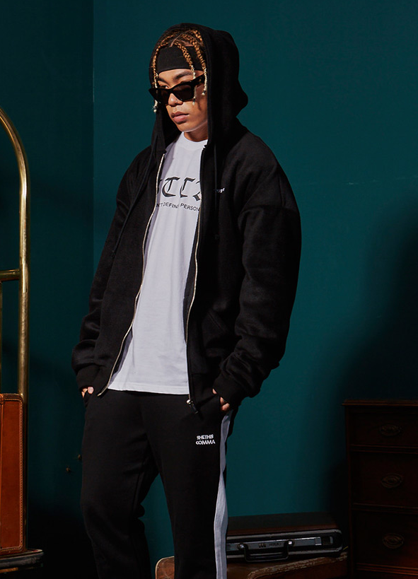 シディスコンマ(SHETHISCOMMA) STC HOOD ZIP UP