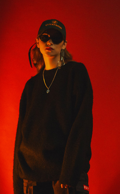 シディスコンマ(SHETHISCOMMA) OVER MOHAIR KNIT