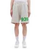 ARCHIVE BOLD (アーカイブボールド) 939 LOGO SWEAT SHORTS (OATMEAL)