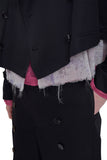 レイブレス(LABELESS)  BLACK PUREZA TRENCH JACKET