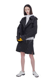 レイブレス(LABELESS)  BLACK PUREZA TRENCH JACKET