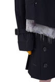 レイブレス(LABELESS)  BLACK PUREZA TRENCH JACKET