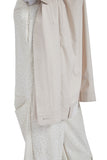 レイブレス(LABELESS) IVORY UPSIDE DOWN LONG COAT