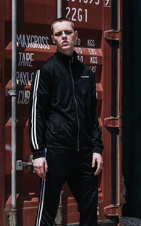 シディスコンマ(SHETHISCOMMA) A.S.A.P JERJEY (BLACK/WHITE)