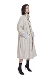 レイブレス(LABELESS) IVORY UPSIDE DOWN LONG COAT