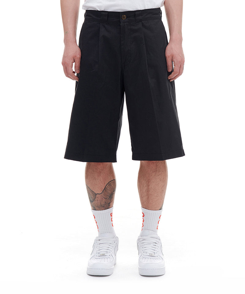 ARCHIVE BOLD (アーカイブボールド) HALF PANTS (BLACK)