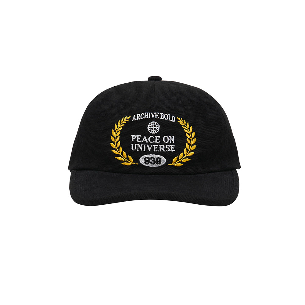 ARCHIVE BOLD (アーカイブボールド) CROWN WORK CAP (BLACK)