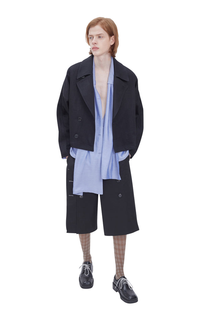 レイブレス(LABELESS) DENIM DOLMAN JACKET